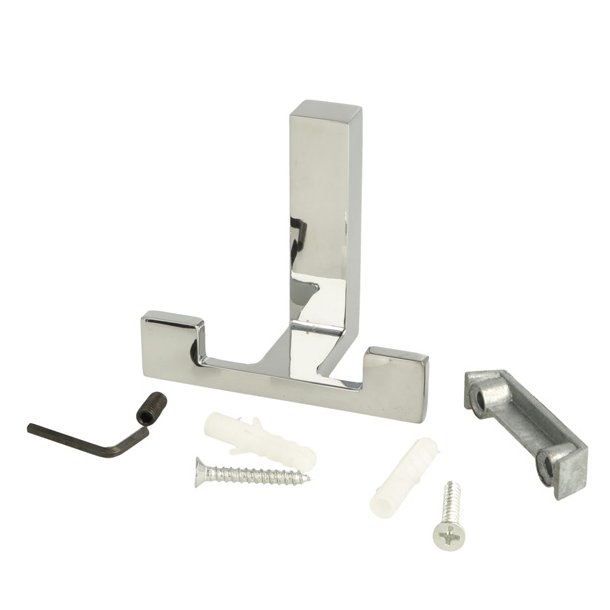 Knage "Facet" - Forkromet - 2 Kroge