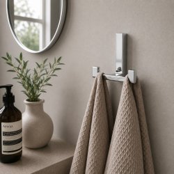 Knage "Facet" - Forkromet - 2 Kroge