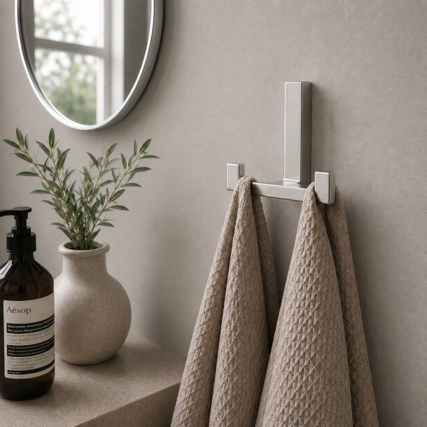 Knage "Facet" - B�rstet - 2 Kroge