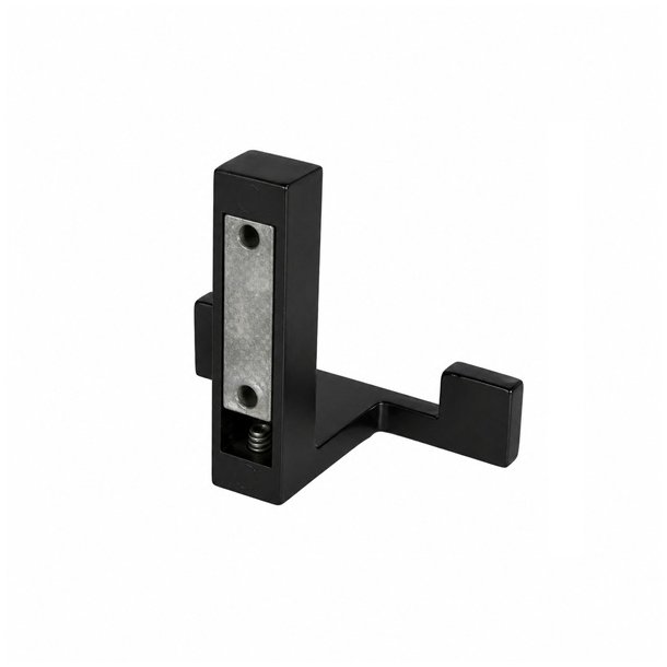 Knage "Facet" - Mat Sort - 2 Kroge
