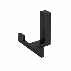 Knage "Facet" - Mat Sort - 2 Kroge