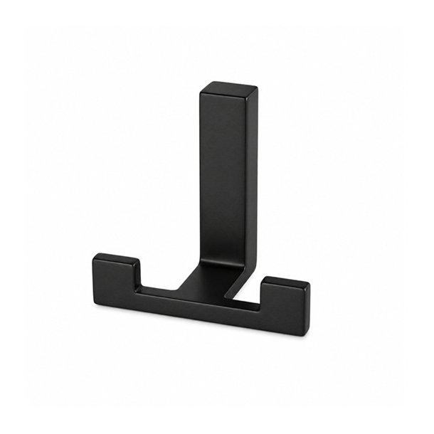 Knage "Facet" - Mat Sort - 2 Kroge