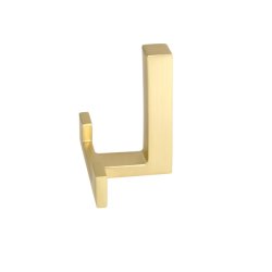 Knage "Facet" - B�rstet Messing - 2 Kroge