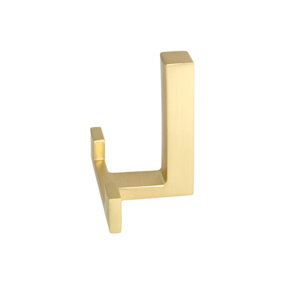 Knage "Facet" - B�rstet Messing - 2 Kroge