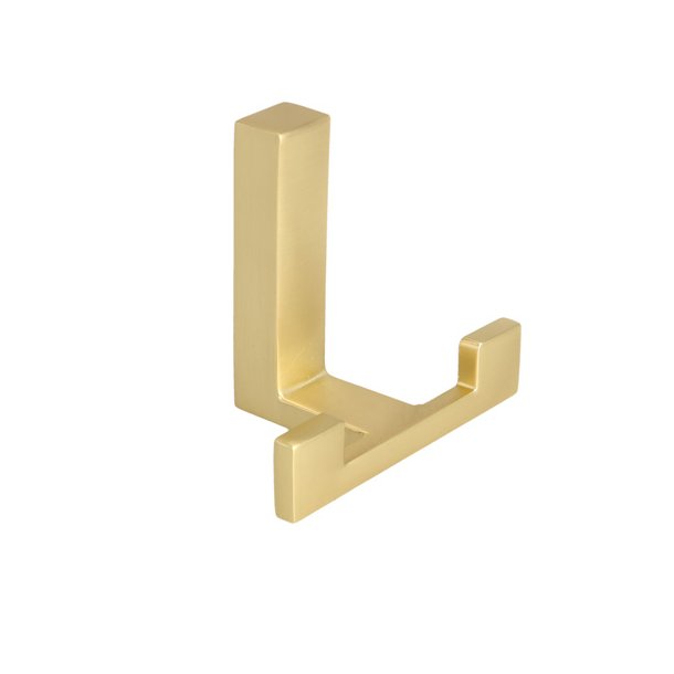 Knage "Facet" - B�rstet Messing - 2 Kroge