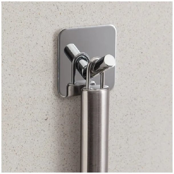 Selvklbende Knage "Pisa" - 1 Krog - Poleret