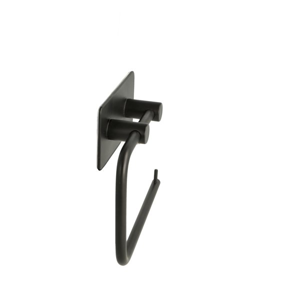 Toiletrulleholder "Pisa" Selvklbende - Mat Sort