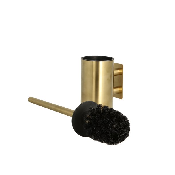 Toiletbrste Vghngt "Pisa" Selvklbende - Brstet Messing