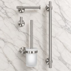 Toiletrulleholder "Monza" Rustfri St�l - B�rstet