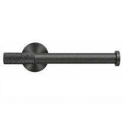 Toiletrulleholder "Monza" Rustfri St�l - Sort