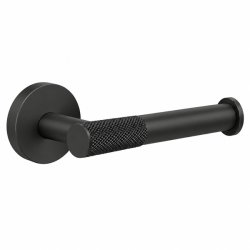 Toiletrulleholder "Monza" Rustfri St�l - Sort