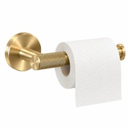 Toiletrulleholder "Monza" Rustfri St�l - B�rstet Messing