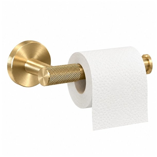 Toiletrulleholder "Monza" Rustfri St�l - B�rstet Messing