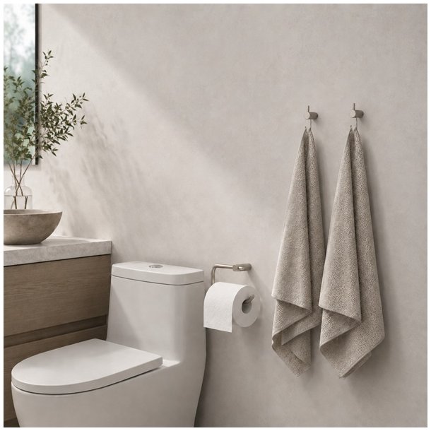 Toiletrulleholder "Urban" Rustfri St�l - B�rstet