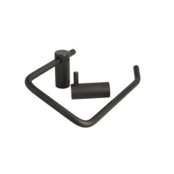 Toiletrulleholder "Urban" Rustfri St�l - Sort