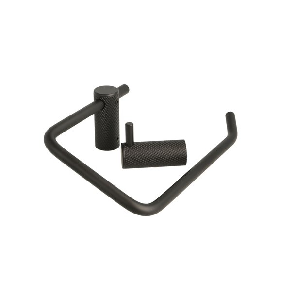 Toiletrulleholder "Urban" Rustfri St�l - Sort