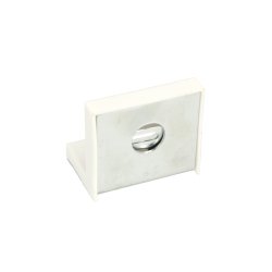 Vgbeslag (3 Dele) til Skab,Reol eller Kommode - Hvid