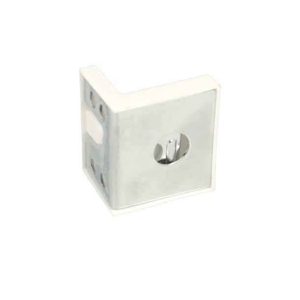 Vgbeslag (3 Dele) til Skab,Reol eller Kommode - Hvid