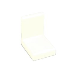 Vgbeslag (3 Dele) til Skab,Reol eller Kommode - Hvid