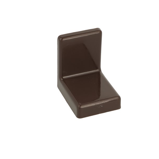 Vgbeslag (3 Dele) til Skab,Reol eller Kommode - Brun