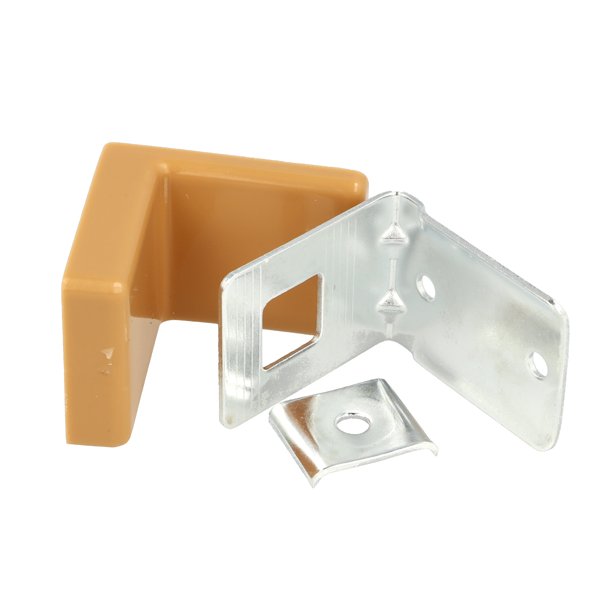 Vgbeslag (3 Dele) til Skab,Reol eller Kommode - Birk Finish