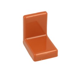 Vgbeslag (3 Dele) til Skab,Reol eller Kommode - Kirsebr