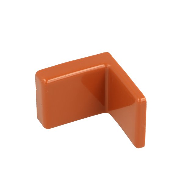 Vgbeslag (3 Dele) til Skab,Reol eller Kommode - Kirsebr