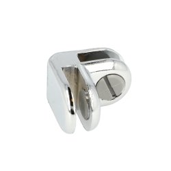 Glassamlebeslag 90 - 2 Sider - Krom -  t/4-6mm Glas