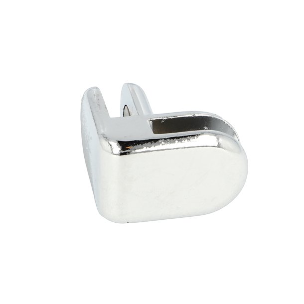 Glassamlebeslag 90 - 2 Sider - Krom -  t/4-6mm Glas