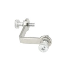 Glassamlebeslag "Klo" 2 Sider  - Forniklet