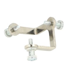 Glassamlebeslag "Klo" 3 Sider  - Forniklet