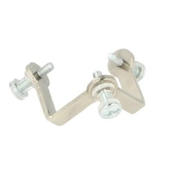 Glassamlebeslag "Klo" 3 Sider  - Forniklet