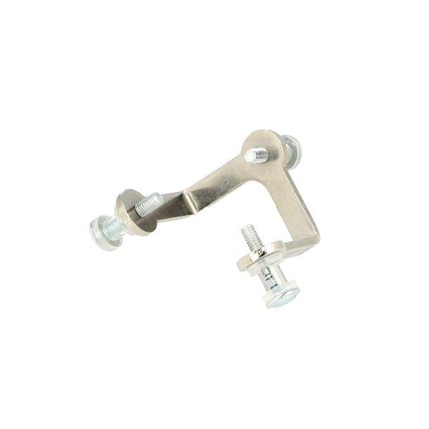 Glassamlebeslag "Klo" 3 Sider  - Forniklet