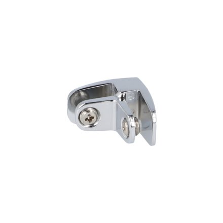 Glassamlebeslag 90� - 2 Sider - Krom -  t/4-6mm Glas