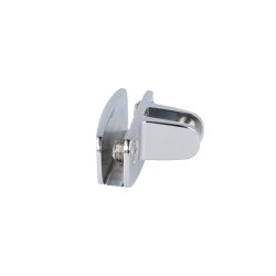 Glassamlebeslag 90 - 3 Sider - Krom -  t/4-6mm Glas