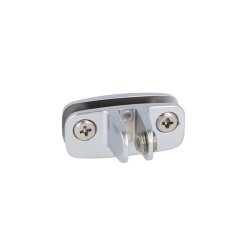 Glassamlebeslag 90 - 3 Sider - Alu -  t/4-6mm Glas