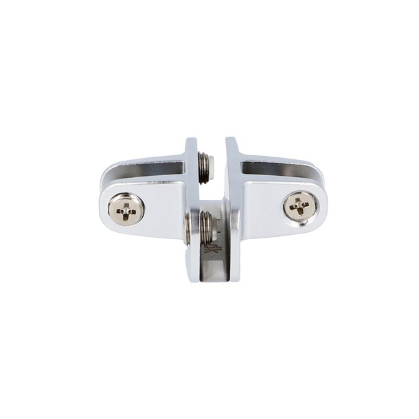 Glassamlebeslag 90 - 4 Sider - Alu -  t/4-6mm Glas