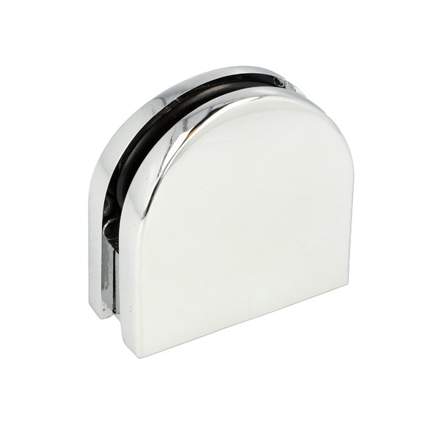 Glasklemme "XL" til 6-8mm Glas/Akryl - Forkromet