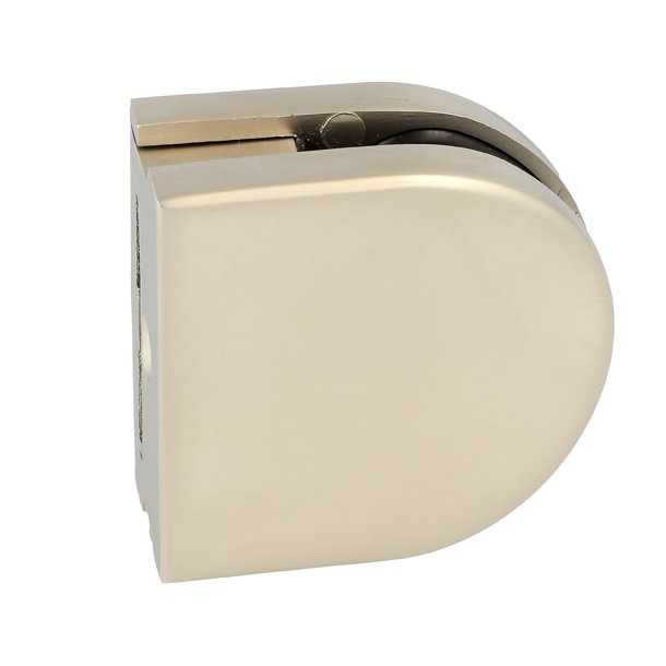 Glasklemme "XL" til 6-8mm Glas/Akryl - Mat Forniklet