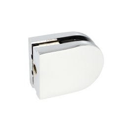 Glasklemme "M" til 6-8mm Glas/Akryl - Forkromet