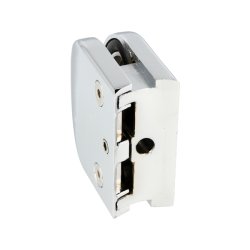 Glasklemme "XL" til 6-8mm Glas/Akryl - til Rr - Krom