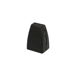 Vrnbeslag til 4-8mm Glas/Akryl - Montering P Bord - Sort