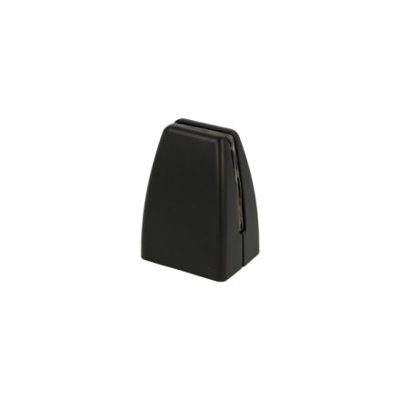 V�rnbeslag til 4-8mm Glas/Akryl - Montering P� Bord - Sort