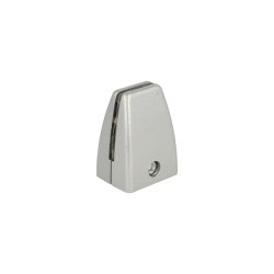 Vrnbeslag til 4-8mm Glas/Akryl - Montering P Bord -Slvgr