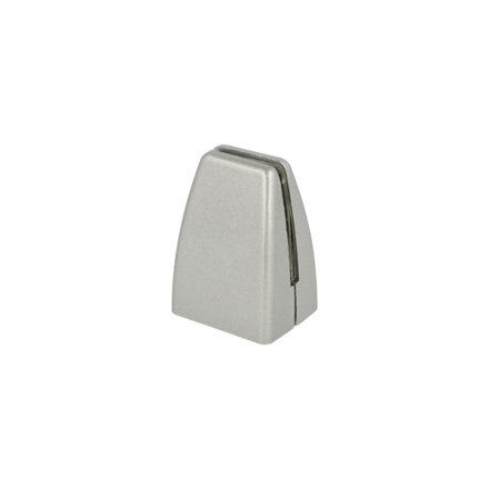 V�rnbeslag til 4-8mm Glas/Akryl - Montering P� Bord -S�lvgr�