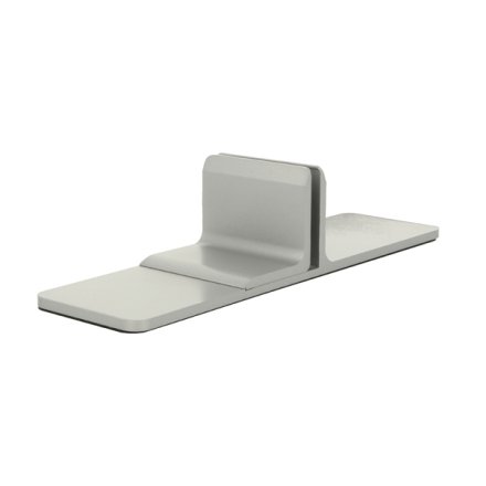 V�rnbeslag til 6-8mm Glas/Akryl - Fritst�ende - S�lv