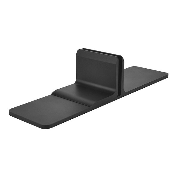 Stabilt og Strkt Vrnbeslag til 6-8mm Glas/Akryl - Sort