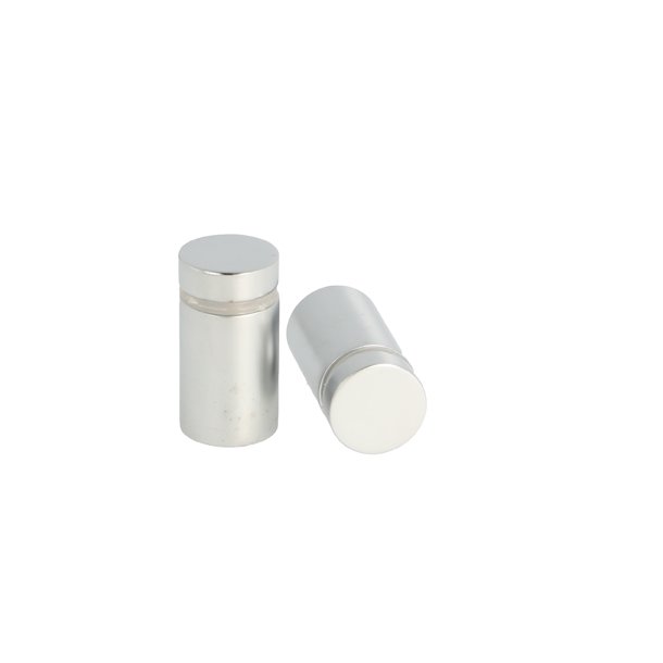 Messing Skiltebeslag - 13x19mm - Alu Look