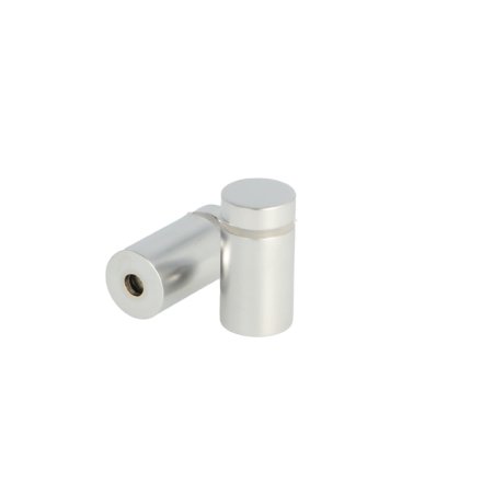 Messing Skiltebeslag - �13x19mm - Alu Look