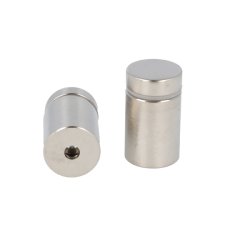 Messing Skiltebeslag - 19x25mm - Rustfri Look